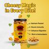 Popzy Bitez Guilt-Free Roasted Makhana | Crunchy & Healthy Snack for Anytime Munching | Delicious Cheese & Spicy Peri Peri Flavors | High Protein, Low Calorie, Gluten-Free, Vegan-Friendly Superfood Snack (70g(per jar), Cheese & Peri Peri) view 4