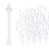 CALANDIS 2xNose Hair Removal Sticks Nose Wax Applicator for Nostril Nasal Cleaning 100pcs | Shaving & Hair Removal view 1