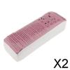 CALANDIS 2x100 Pieces Nonwoven Hair Removal Paper Depilatory Wax Strips Epilator Waxing | Shaving & Hair Removal view 2