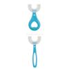 CALANDIS 2 Pieces Kids Teeth Cleaning Manual Brush U-Shape Oral Tooth Cleaning Blue | Oral Care view 2