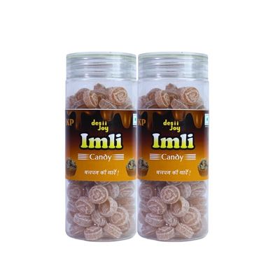 Desii Joy Imli Candy, Traditional Indian Tamarind Sweet, 200g (Pack of 2)