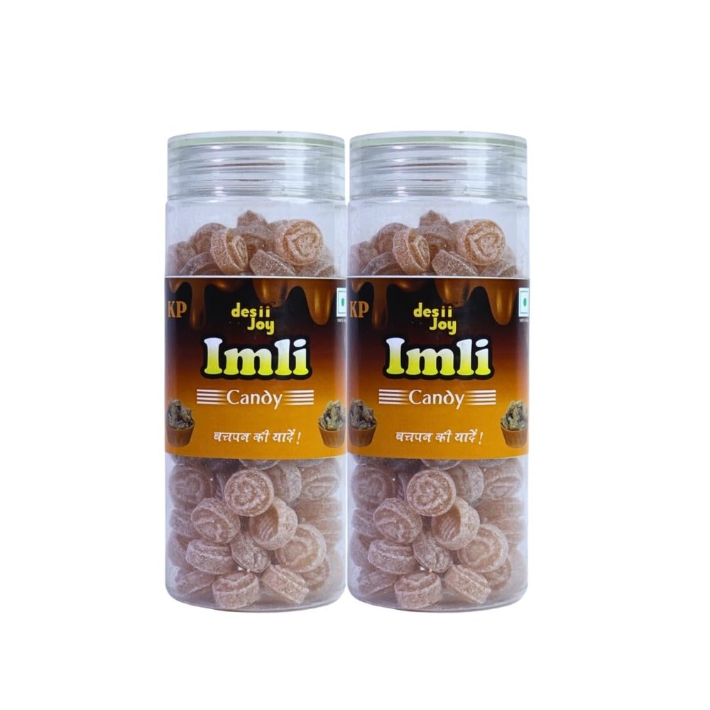 Desii Joy Imli Candy, Traditional Indian Tamarind Sweet, 200g (Pack of 2)