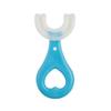 CALANDIS 2xKids Teeth Cleaning Manual Brush U-Shape Oral Tooth Cleaning Blue 2-6 years | Oral Care view 1