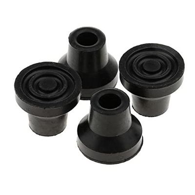 CALANDIS 2x4x Anti-skid Stable Shock Absorb Walking Stick End Crutch Cane Tips 13mm | Walkers & Canes | Mobility/Walking Equipment | Medical Mobility & Disability