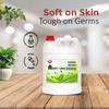 Hommies Liquid Handwash, Refill Can | Fights Germs | Ph-Balanced Formula | No Added Triclosan & Parabens | Rich Lathering Formula With Anti-Bacterial Properties| Soft on Hands - 5 Litre (Neem) view 2