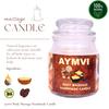 AYMVI Organic Body Massage Handmade Candle, Natural Soy Wax with Coco and Shea Butter, Aromatherapy view 4