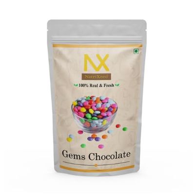 NatriXeed Gems Candy | Bright Colour Gems | Gem s for Cake/Cupcake Decoration (200gm)