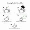 Sancha Tea Boutique, Chamomile Herbal (50g) & Lavender White (25g), Pure Silver Needle Loose Leaves, Calming & Relaxing Floral Tisanes view 3