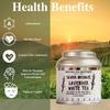 Sancha Tea Boutique, Chamomile Herbal (50g) & Lavender White (25g), Pure Silver Needle Loose Leaves, Calming & Relaxing Floral Tisanes view 4
