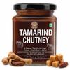 ORGANIC NATION Rich & Authentic Tamarind Chutney - Delicious Imli Chutney, Perfect Tamarind Sauce for Snacks, Natural Ingredients, Sweet & Tangy Tamarind Sweet Condiment - 300g, No Preservatives view 1