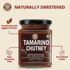 ORGANIC NATION Rich & Authentic Tamarind Chutney - Delicious Imli Chutney, Perfect Tamarind Sauce for Snacks, Natural Ingredients, Sweet & Tangy Tamarind Sweet Condiment - 300g, No Preservatives view 3