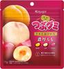 Kasugai Seika Tsubu Gumi Premium Rich Peach Gummy Candy 75g | Pack of 2 | Made in Japan view 1