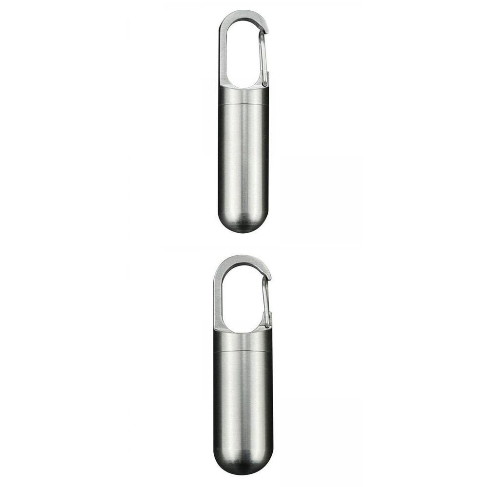 BNF 2pcs Mini Pill Box Portable Pill Organizer Tablet Container for Camping|Health & Beauty | Health Care | Pill Boxes, Pill Cases