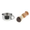 BNF Practical Mens Shaving Kit with Stainless Steel Shave Bowl & Easy-Grip Brush|Health & Beauty | Shaving & Hair Removal | Shaving Brushes & Mugs view 3