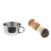 BNF Practical Mens Shaving Kit with Stainless Steel Shave Bowl & Easy-Grip Brush|Health & Beauty | Shaving & Hair Removal | Shaving Brushes & Mugs view 4