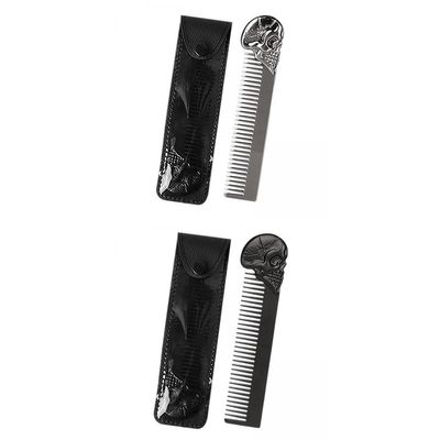 BNF 2x Cool Beard Comb for Men Pocket Comb Fine Teeth Hairdressing Trim Tool|Health & Beauty | Hair Care & Styling | Brushes & Combs