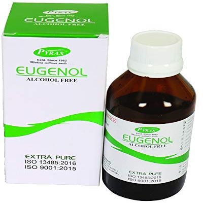 Dental Eugenol (Pure) for Dental Care-100 Ml Pyrax