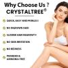 CRYSTALTREE Liposoluble Wax White Chocolate 800ml  Body Wax Premium Hair Removal Wax for Dry Skin  Enriched with Imported Ingredients  Smooth & Glowing Skin Finish I Dermatologically Tested, Colophony Free view 3