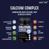 Adorreal Calcium Complex capsules with Magnesium, Vitamin D3 and Zinc| Helps boost energy and immunity 60 Capsules view 3