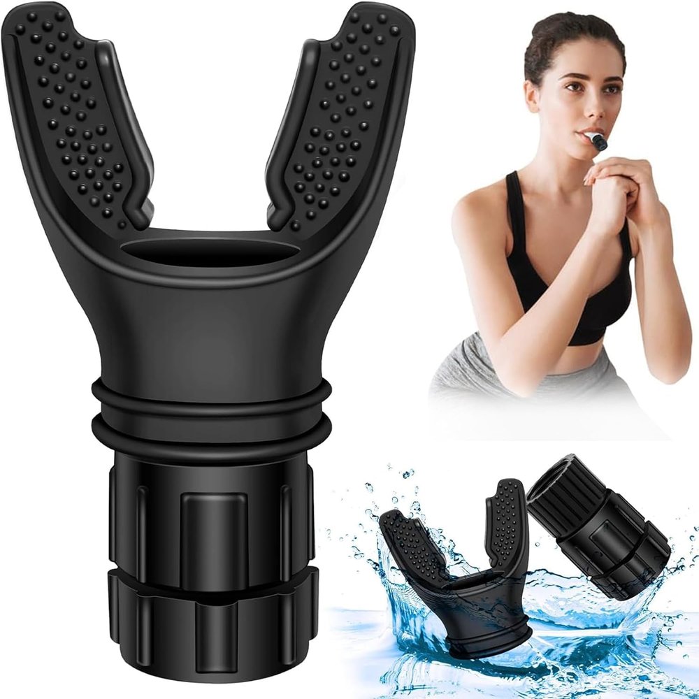 MIJILIX Breathing Trainer, Lung Capacity Exercise Device and Lung Exerciser for Respiratory Muscle Exercise and Increased Sports Breathing Fitness/ Lungs Exercise Equipment /Women and Men
