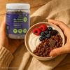 Soul Bakes Handmade Chocolate Granola | 100% Baked Oats Nuts Mixed Seeds with Jaggery Honey Butter Cocoa Powder | Healthy Crunchy Breakfast | Free from Maida Palm Oil Refined Sugar Colors Preservatives Chemicals | 250g view 4