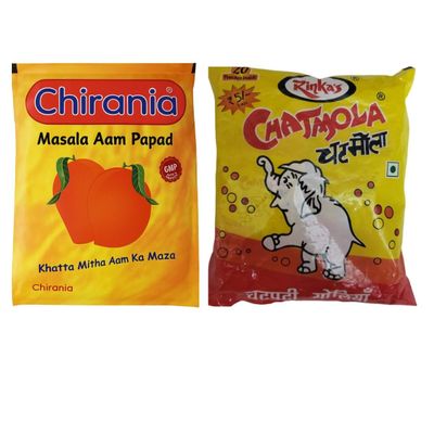 Khatta & Meetha Aam Papad - Sweet & Tangy Mango Treat| 90s Nostalgic Candy | Made with Real Mango Pulp | Kid-Friendly Snack | Traditional Indian Digestive Sweet (combochatmolamasala)