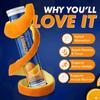 BOOSTIQ Electrolytes Low Sugar Energy Drink For Instant Hydration & Daily Rehydration With 5 Essential Electrolytes + Vitamins, Sports Drink for Men and Women (20 count (Pack of 1), orange) view 2