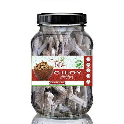 TIQH 100% Natural Ayurvedic Herb Raw Giloy (Guduchi) Stems Stem Cutting - Tinospora Cordifolia, Pack of - (800 g)