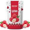 Nectar Superfoods Freeze-Dried Lychee  100% Natural Dried Fruit | No Sugar, No Preservatives | Healthy, Vegan & Gluten-Free Snack for Kids and Adults | 20g Pouch (Pack of 1) view 1