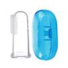 Aaruhi Impex Baby Finger Toothbrush, Silicone, BPA-Free, Food Grade, with Travel Case, Multicolor view 1