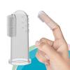 Aaruhi Impex Baby Finger Toothbrush, Silicone, BPA-Free, Food Grade, with Travel Case, Multicolor view 3
