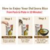 Articles Steam Foods Dal Jeera Rice | Ready to Eat | Freeze-Dried Travel Food | Just Add Hot Water | 250g view 3