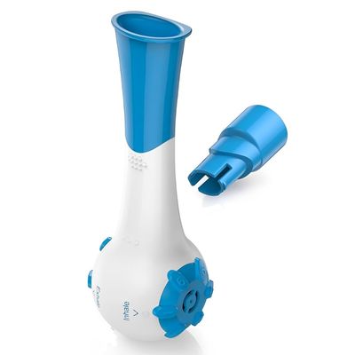 Breathing Trainer, Lungs Exercise Equipment for Respiratory Breathing Exercise Machine, Lung Trainer for Home and Clinical Use, Practical Spirometer for Lungs Exercise