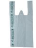 Pocheon 100 Pcs Compostable & Biodegradable Carry Bags For Grocery Daily Needs For Shopes And Home- White Colour For Home And Restraunt Usage (13 x 16 Inch (Medium)) view 1