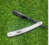 AVEU Professional Straight Edge Barber Shaving Razor, White and Black view 3
