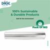 Chikhil Aluminium Foil Roll  1 Kg | Heavy-Duty & Food-Grade Foil | Ideal for Wrapping, Grilling, Baking & Packaging | Multipurpose Use for Kitchen, Catering, Tiffins & Food Storage view 2