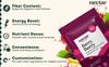 Nectar Superfoods Berry Berry Smoothie Powder | Strawberry, Mulberry & Banana Blend | No Added Sugar | Vegan & Gluten-Free | Natural Freeze-Dried Fruit Mix | 15g Sachet view 4