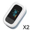 CALANDIS 2xDigital Finger Oximeter Finger Clip Saturation Meter with Lanyard Home Tools | Oximeters | Monitoring Systems | Medical Equipment | Healthcare Lab & Life Science view 2