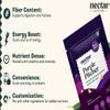 Nectar Superfoods Purple Pitcher Smoothie Powder 15g  Black Jamun & Banana Blend, 100% Natural Fruit, No Added Sugar, Vegan & Gluten-Free, Ready-to-Mix Smoothie Sachet view 4