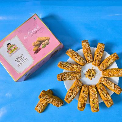 Kesar Pista Cookies 250gms