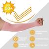 GIRLYZ ATTIRE Arms Sleeves Protective Summer Gloves Sun Burn Protection Hand Arm Skin Gloves for Girl's and Women's (Pair Of 1) (Baby Pink) view 3