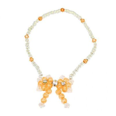 CALANDIS 2xDoll Butterfly Flower Necklace Lacing Beads for 18'' Orange | Modern | Clothes & Accessories | Dolls