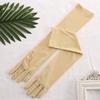 GIRLYZ ATTIRE Arms Sleeves Protective Summer Gloves Sun Burn Protection Hand Arm Skin Gloves for Girl's and Women's (Pair Of 1) (Skin Full Hand) view 2