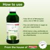 Ayurvedant Wheat Grass Juice 1000ml Tulsi and Giloy |From The House Of Baidyanath. view 4