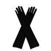 GIRLYZ ATTIRE Arms Sleeves Protective Summer Gloves Sun Burn Protection Hand Arm Skin Gloves for Girl's and Women's (Pair Of 1) (Black Full Hand) view 2