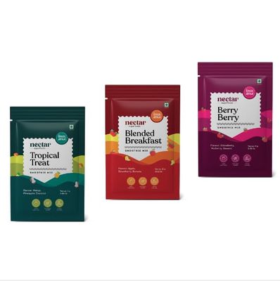 Freeze-Dried Smoothie Powder All-in-One Pack | 15g Sachets, 7-Pack | Natural Fruit & Superfood Blend | Vegan, Gluten-Free, No Added Sugar | Ready-to-Mix Smoothie Mix