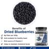 Nature Aahar Organic California Blueberry Plum | Premium Dried Fruit | Naturally Sweet & Juicy | Rich in Antioxidants & Fiber | Healthy Snack for All Ages | 250gm view 3