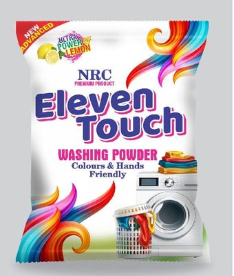 Eleven Touch WASHING POWDER Detergent Powder - Clean and Fresh (Blue), 1KG PACK OF 1