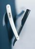 AVEU Professional Straight Edge Razor, White and Black, Traditional Style view 3