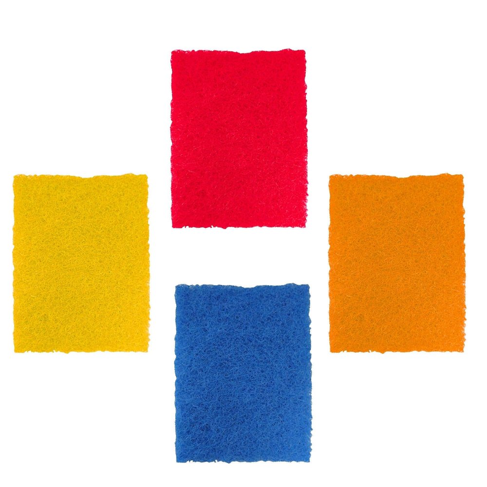 Avurge Kitchen Scrubber Pads for Utensils/Tiles Cleaning (Pack of 4)